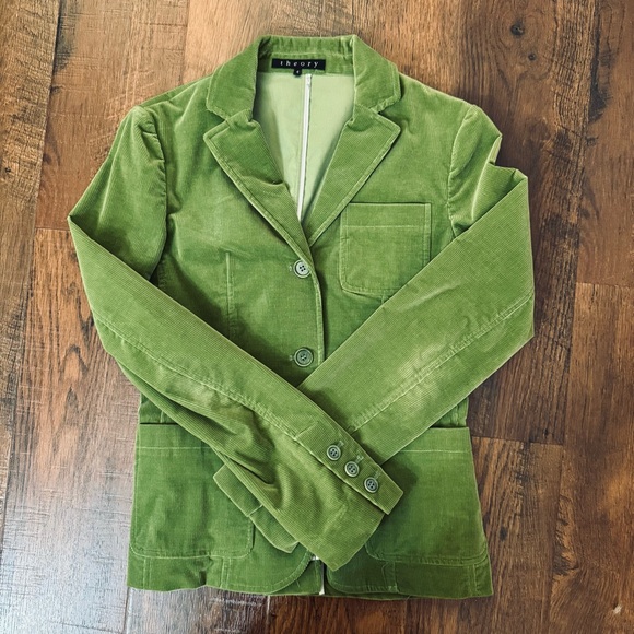 THEORY corduroy blazer, size 4 - Picture 5 of 14